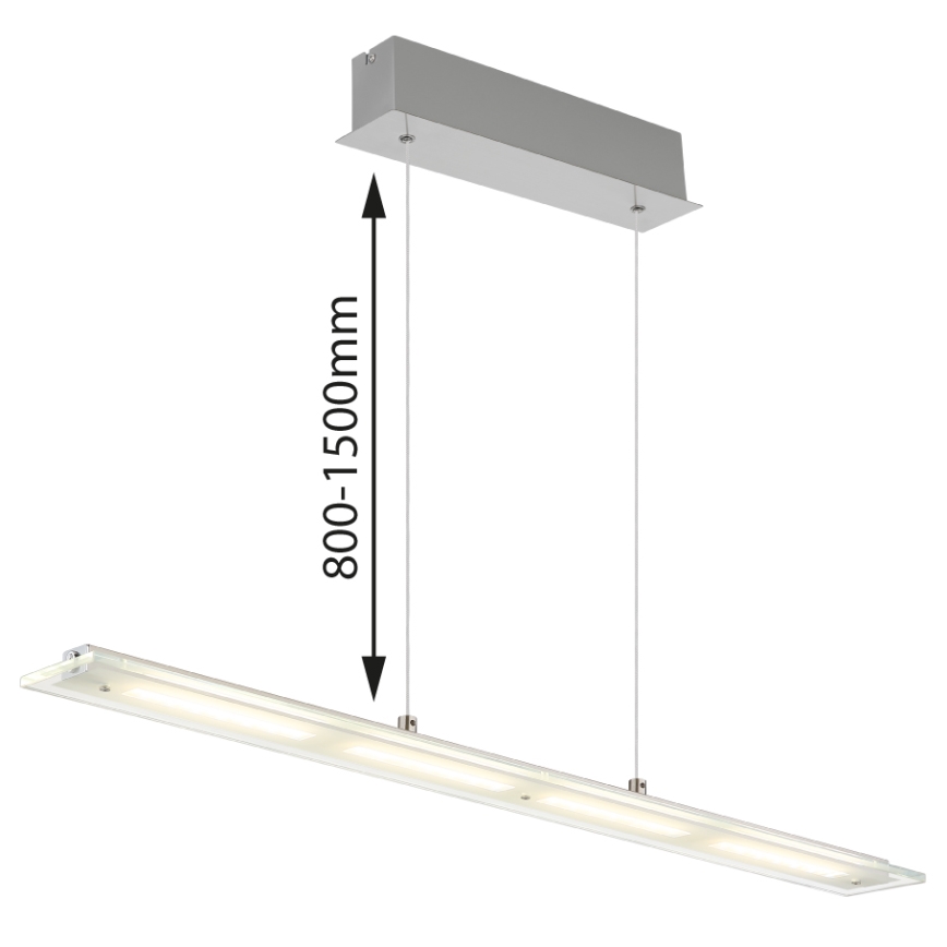 Globo - LED dotykovo stmievateľný luster na lanku LED/20W/230V 3000/4000/6500K