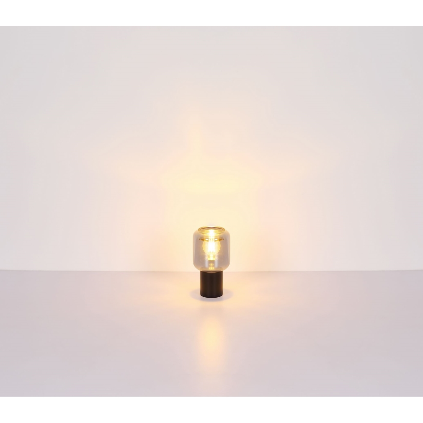 Globo - Stolná lampa 1xE27/40W/230V čierna