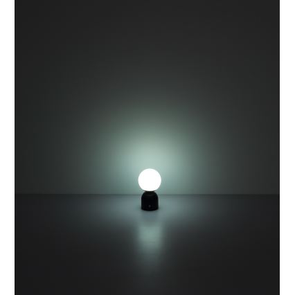 Globo - LED Stmievateľná dotyková stolná lampa LED/2,5W/3,7V 2700K/4000K/6500K 1800 mAh USB matný chróm