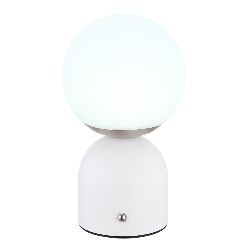 Globo - LED Stmievateľná dotyková stolná lampa LED/2,5W/3,7V 2700/4000/6500K 1800 mAh USB biela