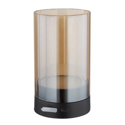 Globo - LED Vonkajšia stmievateľná nabíjacia dotyková stolná lampa LED/2W/3,7V 2700/4000/6500K 1200mAh IP44 béžová