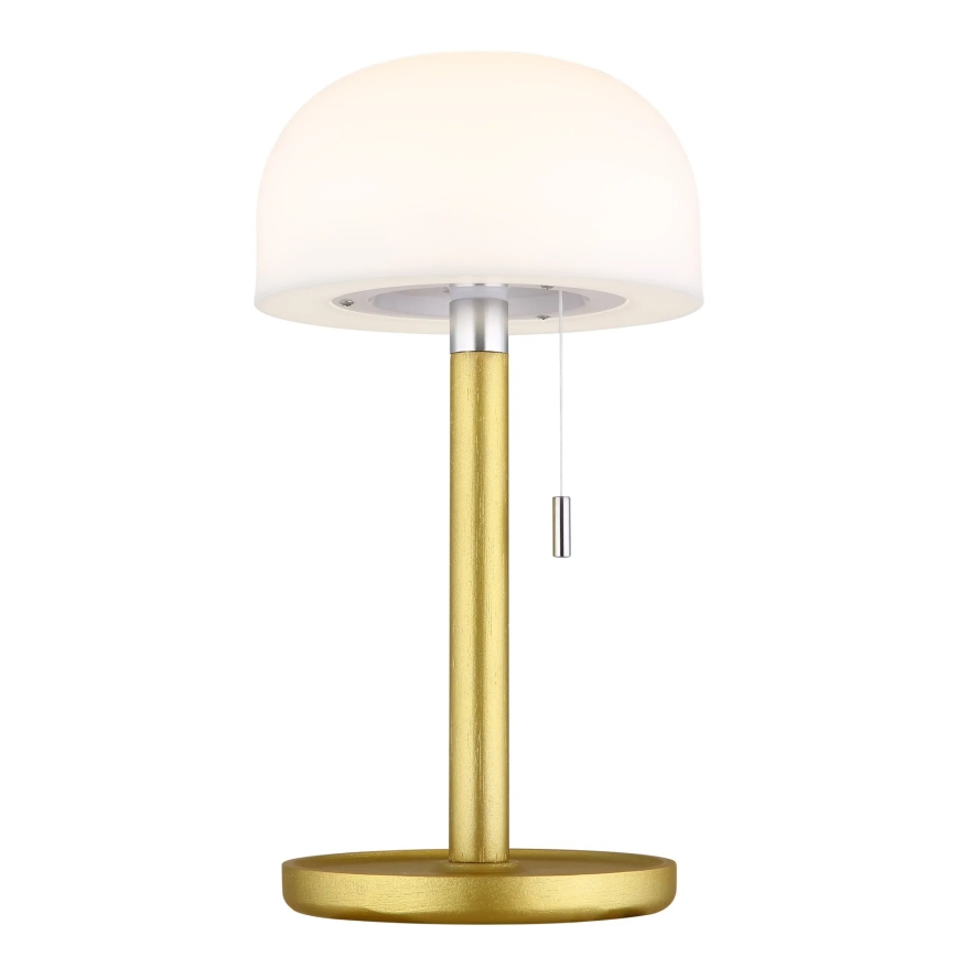 Globo - LED Nabíjacia stolná lampa LED/1,5W/3,7V 3000/4200/6000K 1800mAh mosadz