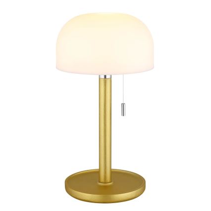 Globo - LED Nabíjacia stolná lampa LED/1,5W/3,7V 3000/4200/6000K 1800mAh mosadz