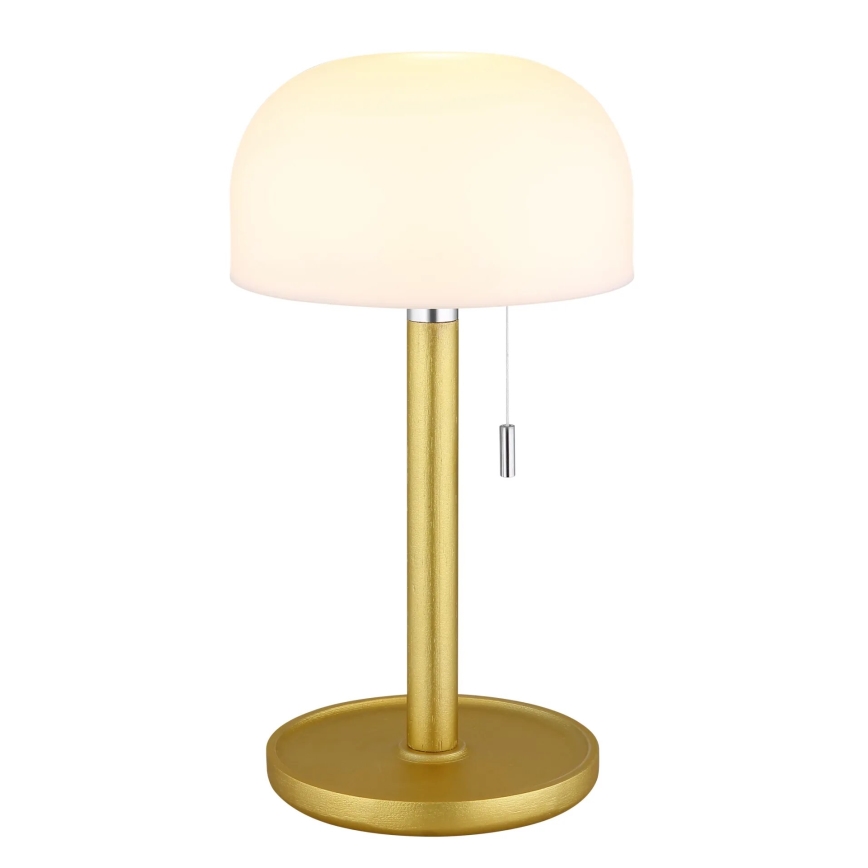 Globo - LED Nabíjacia stolná lampa LED/1,5W/3,7V 3000/4200/6000K 1800mAh mosadz