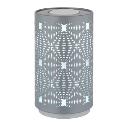 Globo - LED RGB Dotyková nabíjacia stolná lampa LED/1W/5V 500 mAh šedá