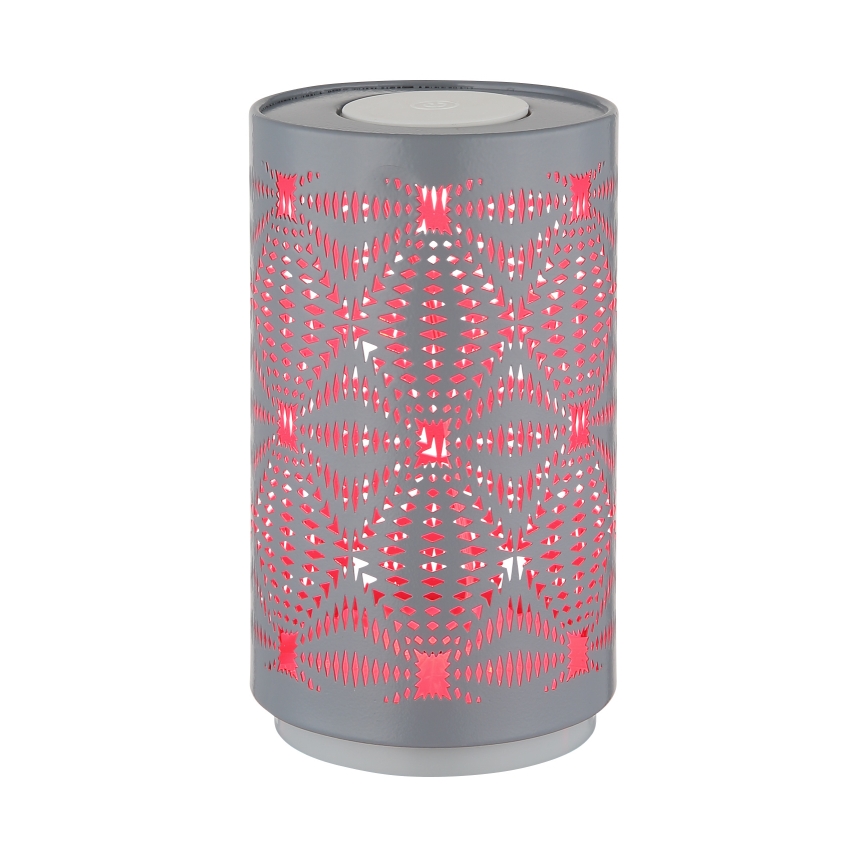 Globo - LED RGB Dotyková nabíjacia stolná lampa LED/1W/5V 500 mAh šedá