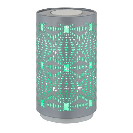 Globo - LED RGB Dotyková nabíjacia stolná lampa LED/1W/5V 500 mAh šedá