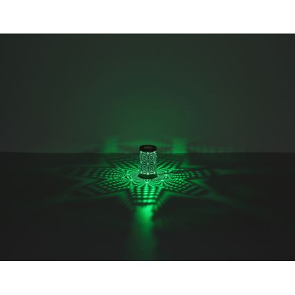 Globo - LED RGB Dotyková nabíjacia stolná lampa LED/1W/5V 500 mAh šedá