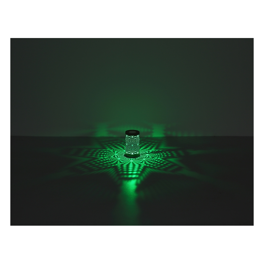 Globo - LED RGB Dotyková nabíjacia stolná lampa LED/1W/5V 500 mAh šedá