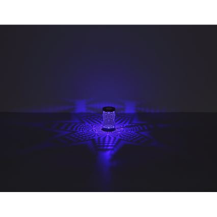 Globo - LED RGB Dotyková nabíjacia stolná lampa LED/1W/5V 500 mAh šedá
