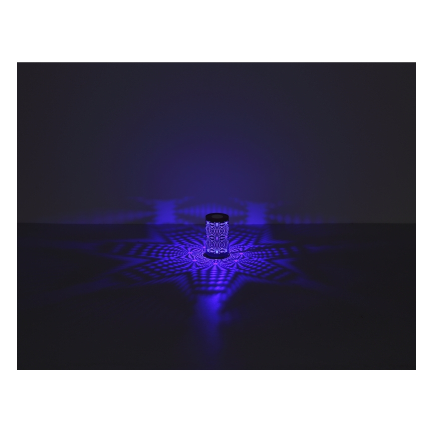 Globo - LED RGB Dotyková nabíjacia stolná lampa LED/1W/5V 500 mAh šedá