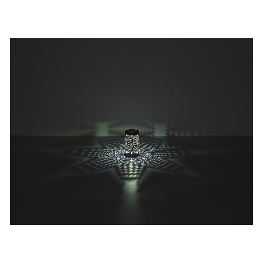 Globo - LED RGB Dotyková nabíjacia stolná lampa LED/1W/5V 500 mAh šedá