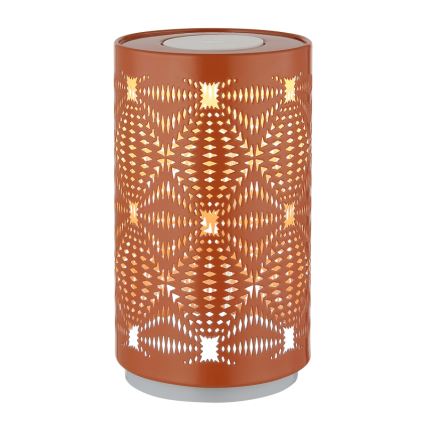 Globo - LED RGB Dotyková nabíjacia stolná lampa LED/1W/5V 500 mAh medená