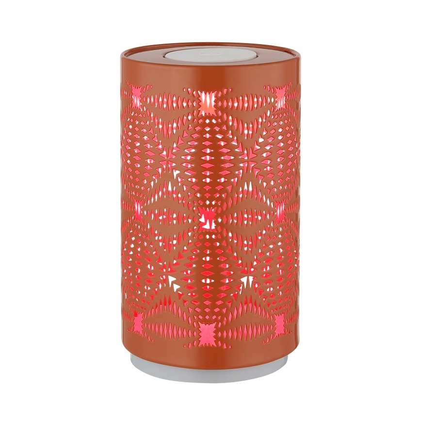 Globo - LED RGB Dotyková nabíjacia stolná lampa LED/1W/5V 500 mAh medená