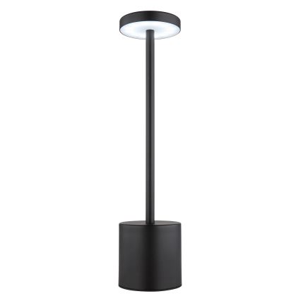 Globo - LED Stmievateľná dotyková stolná lampa LED/1,2W/3,7V 2000K/3500K/7000K 1200 mAh USB čierna