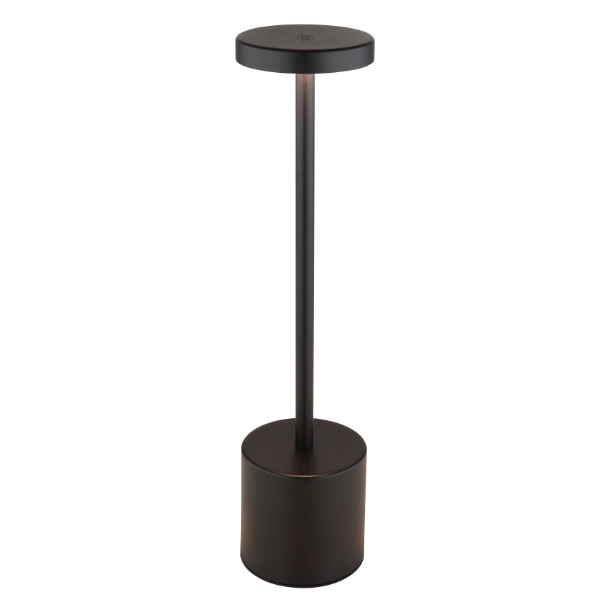 Globo - LED Stmievateľná dotyková stolná lampa LED/1,2W/3,7V 2000K/3500K/7000K 1200 mAh USB čierna