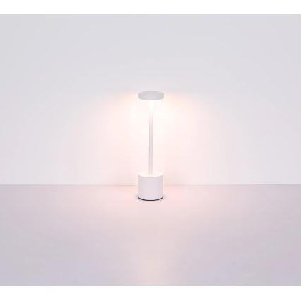 Globo - LED Stmievateľná dotyková stolná lampa LED/1,2W/3,7V 2000K/3500K/7000K 1200 mAh USB biela
