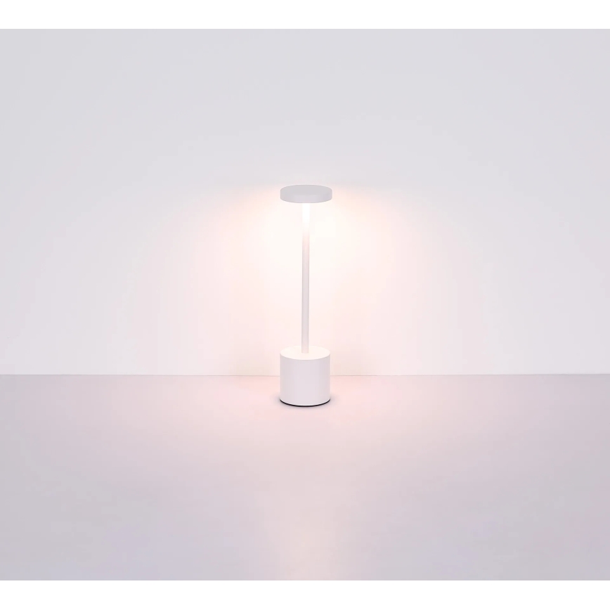 Globo - LED Stmievateľná dotyková stolná lampa LED/1,2W/3,7V 2000K/3500K/7000K 1200 mAh USB biela