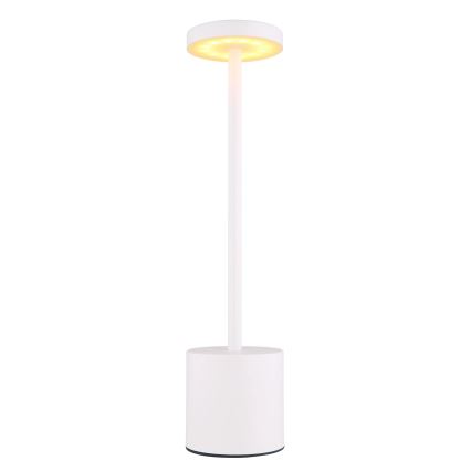 Globo - LED Stmievateľná dotyková stolná lampa LED/1,2W/3,7V 2000K/3500K/7000K 1200 mAh USB biela