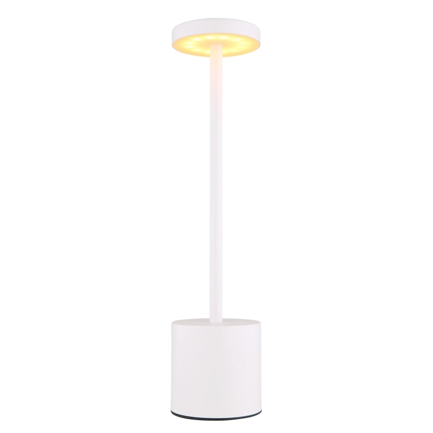 Globo - LED Stmievateľná dotyková stolná lampa LED/1,2W/3,7V 2000K/3500K/7000K 1200 mAh USB biela