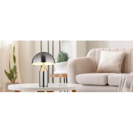 Globo - Stolová lampa 2xE27/40W/230V matný chróm