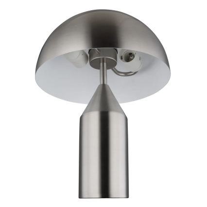 Globo - Stolová lampa 2xE27/40W/230V matný chróm