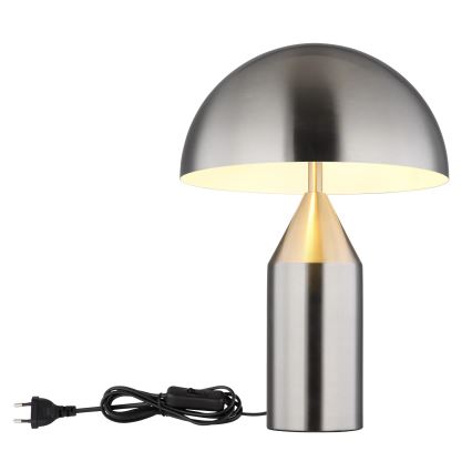Globo - Stolová lampa 2xE27/40W/230V matný chróm