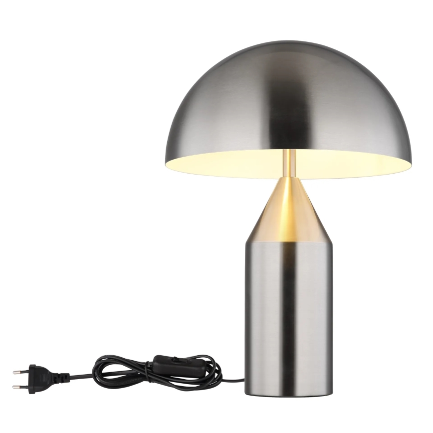 Globo - Stolová lampa 2xE27/40W/230V matný chróm
