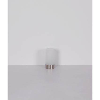 Globo - LED RGBW Stmievateľná dotyková vonkajšia stolná lampa LED/1,8W/5V 1500 mAh IP44 matný chróm
