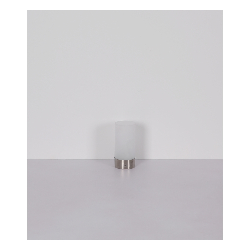 Globo - LED RGBW Stmievateľná dotyková vonkajšia stolná lampa LED/1,8W/5V 1500 mAh IP44 matný chróm