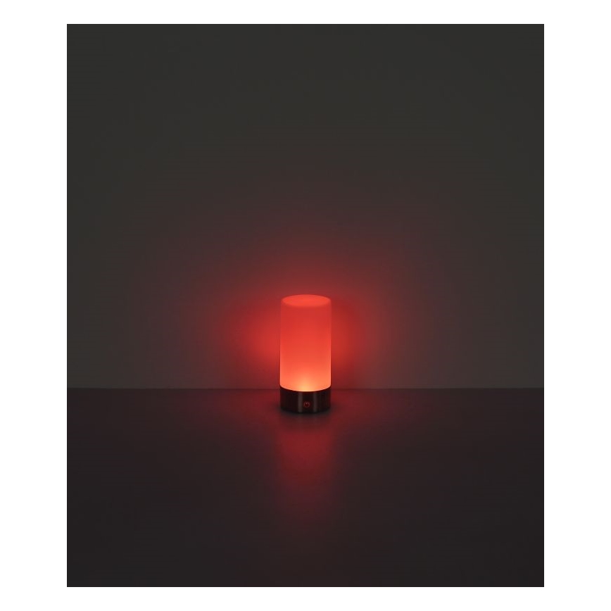 Globo - LED RGBW Stmievateľná dotyková vonkajšia stolná lampa LED/1,8W/5V 1500 mAh čierna
