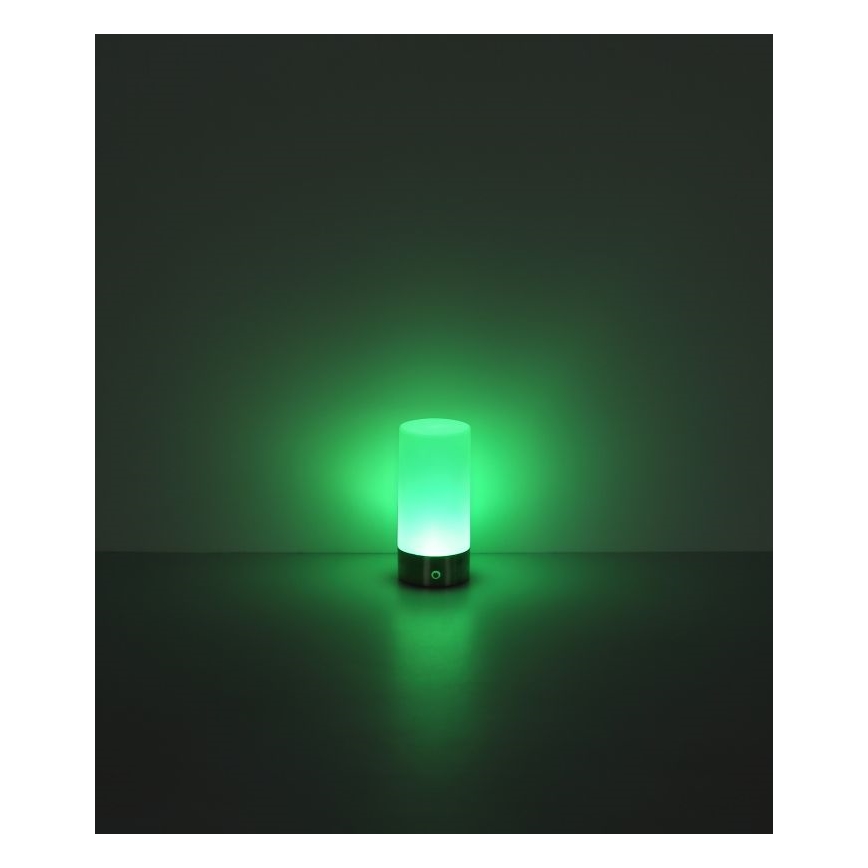 Globo - LED RGBW Stmievateľná dotyková vonkajšia stolná lampa LED/1,8W/5V 1500 mAh čierna