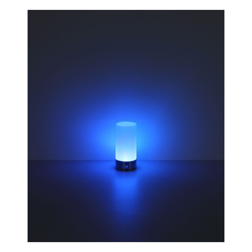 Globo - LED RGBW Stmievateľná dotyková vonkajšia stolná lampa LED/1,8W/5V 1500 mAh čierna