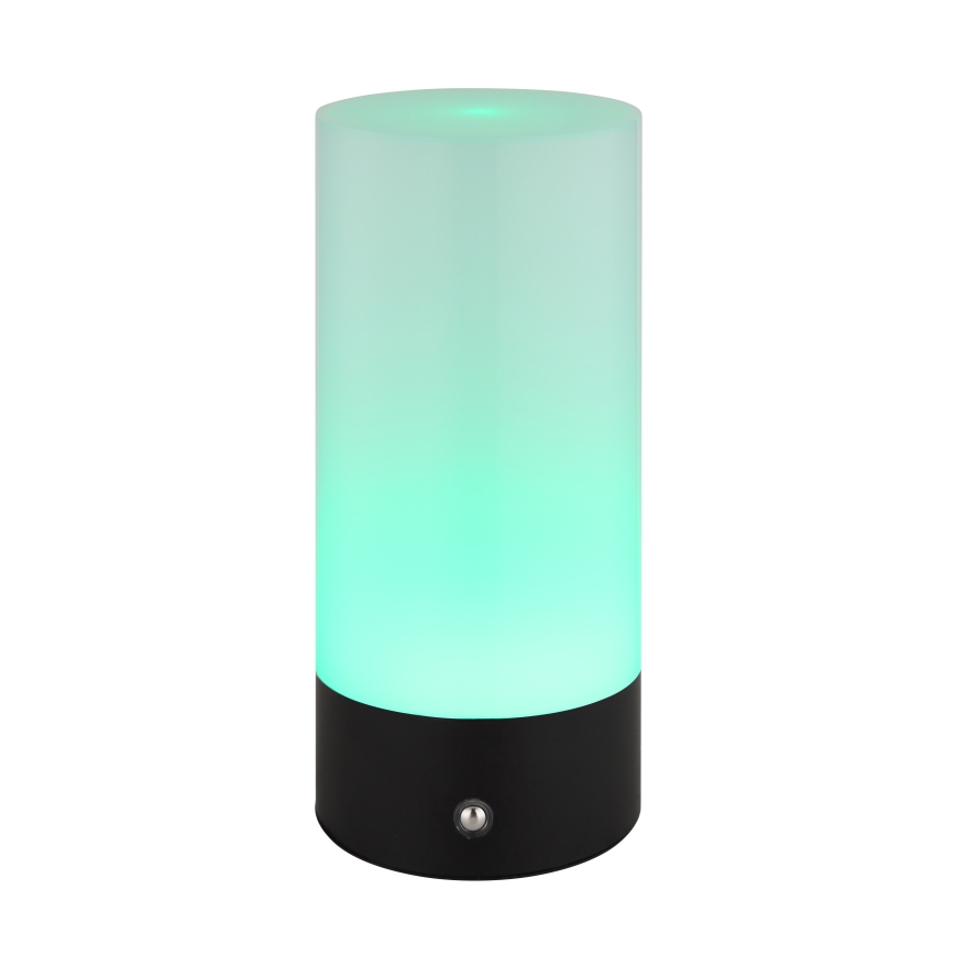 Globo - LED RGBW Stmievateľná dotyková vonkajšia stolná lampa LED/1,8W/5V 1500 mAh čierna