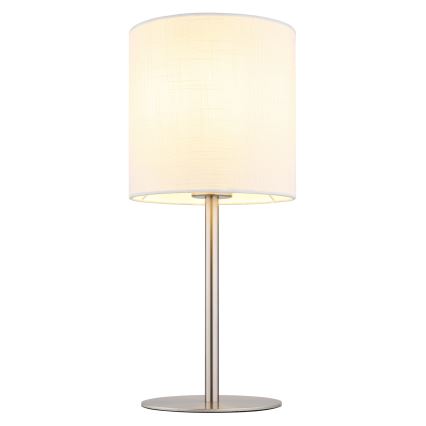 Globo - Stolná lampa 1xE27/40W/230V biela
