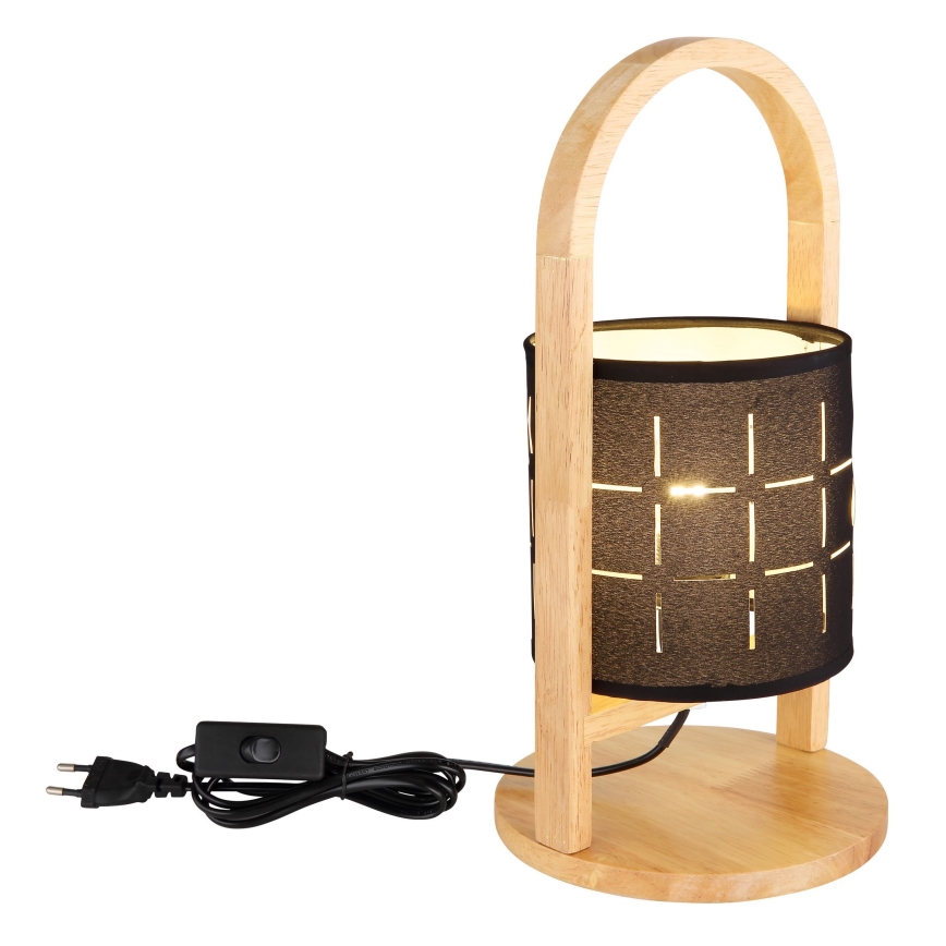 Globo - Stolná lampa 1xE14/40W/230V čierna
