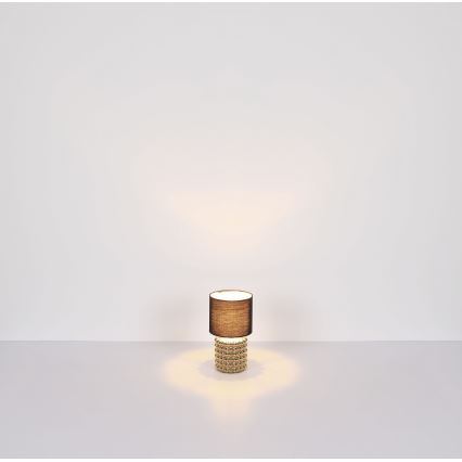 Globo - Stolná lampa 1xE14/40W/230V čierna/zlatá