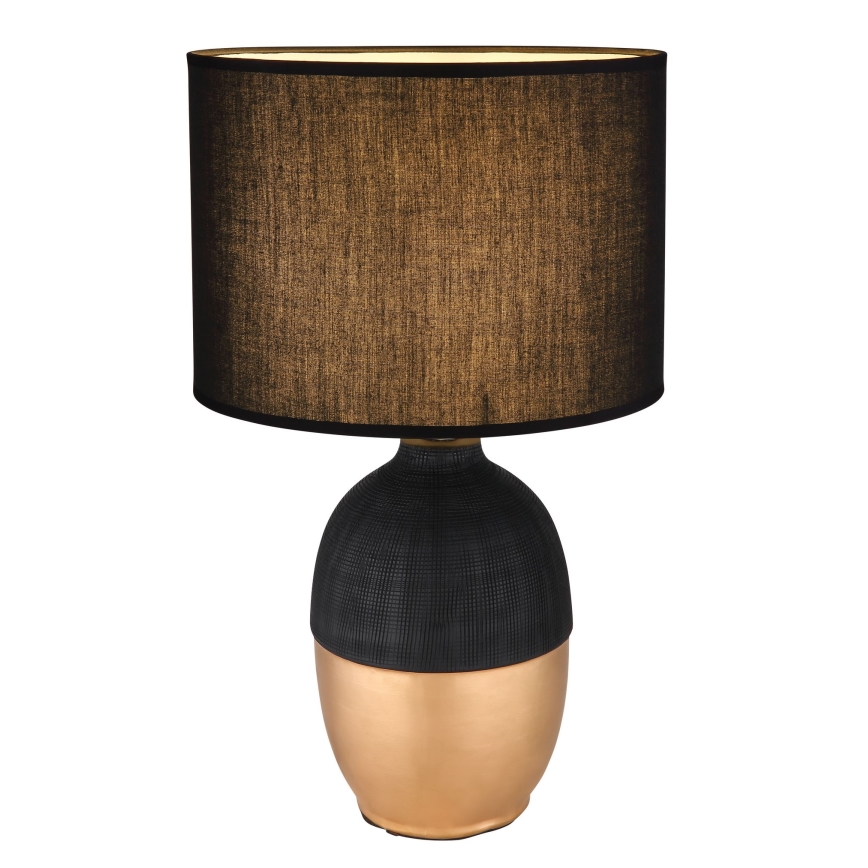Globo - Stolná lampa 1xE14/40W/230V čierna