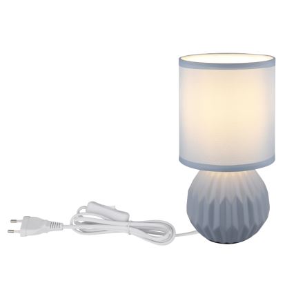 Globo - Stolná lampa 1xE14/40W/230V modrá