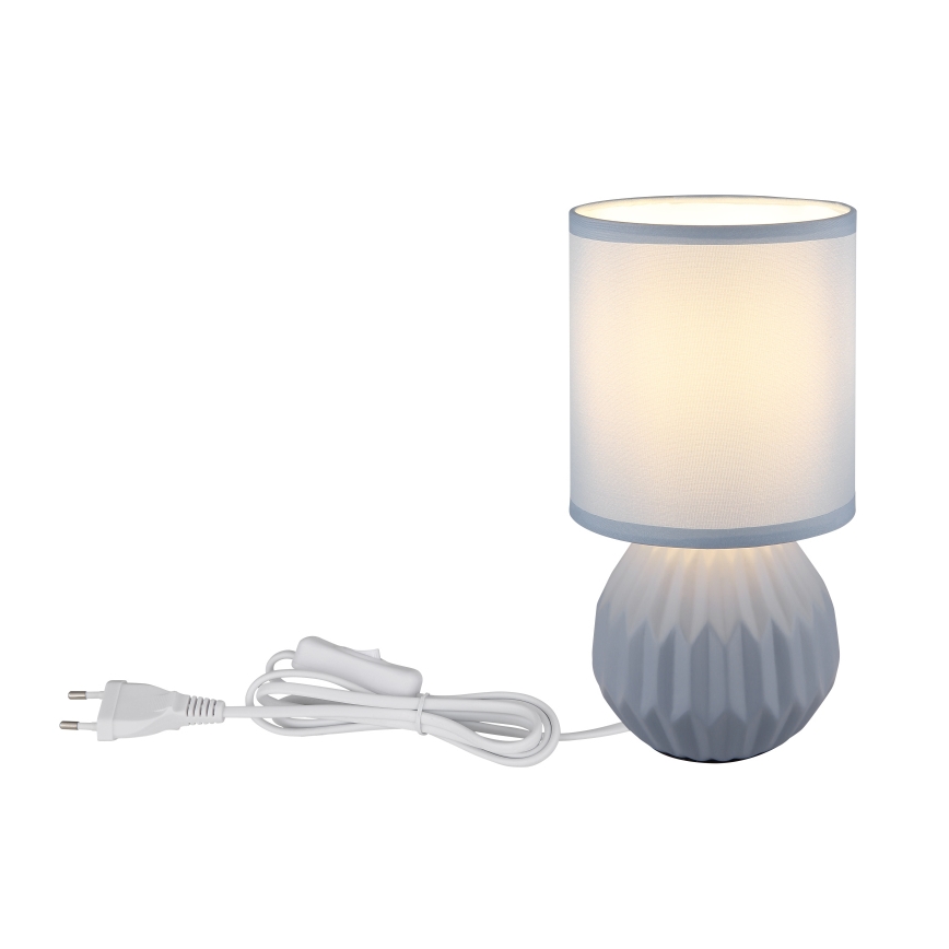 Globo - Stolná lampa 1xE14/40W/230V modrá