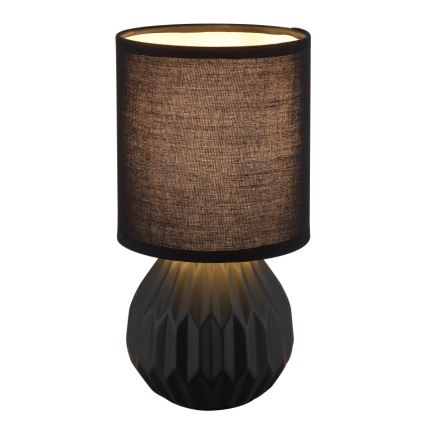 Globo - Stolná lampa 1xE14/40W/230V čierna