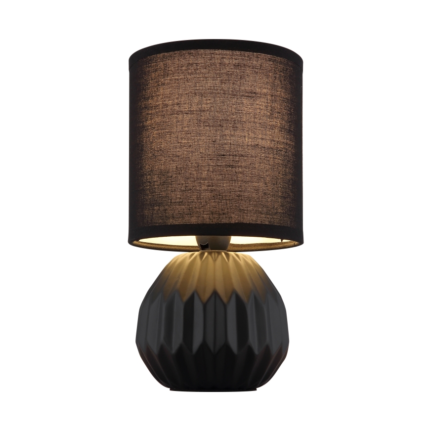 Globo - Stolná lampa 1xE14/40W/230V čierna