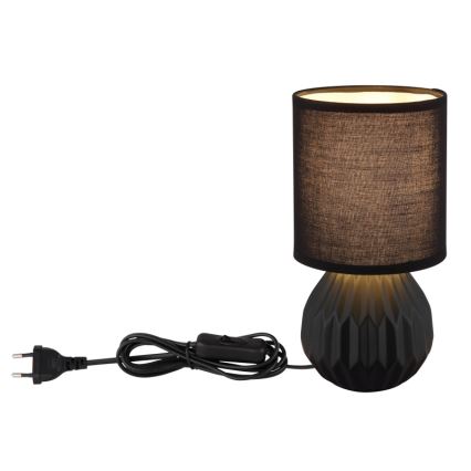 Globo - Stolná lampa 1xE14/40W/230V čierna
