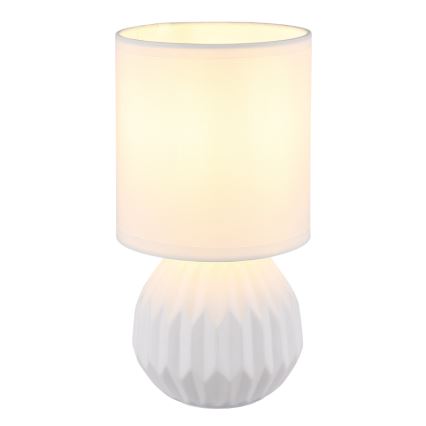 Globo - Stolná lampa 1xE14/40W/230V biela