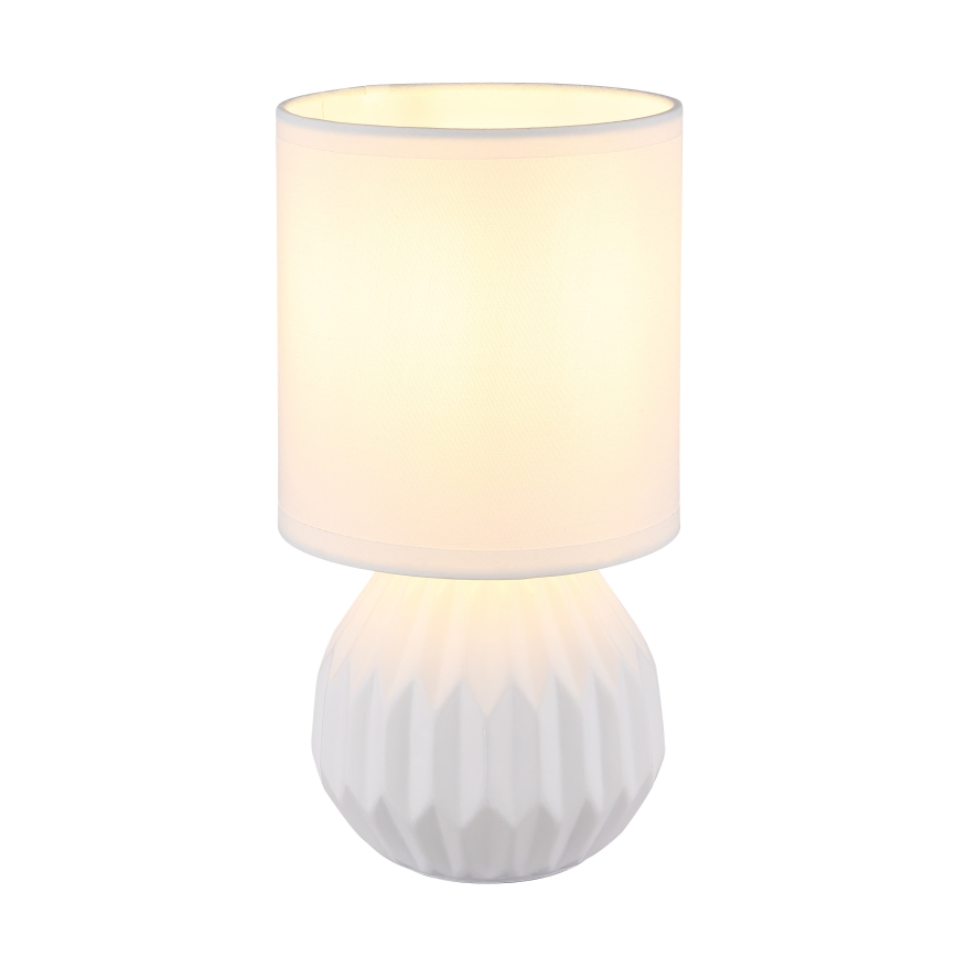 Globo - Stolná lampa 1xE14/40W/230V biela
