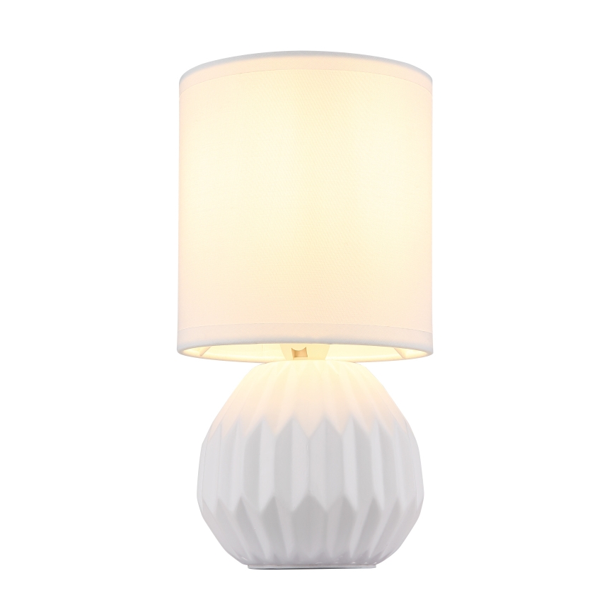 Globo - Stolná lampa 1xE14/40W/230V biela