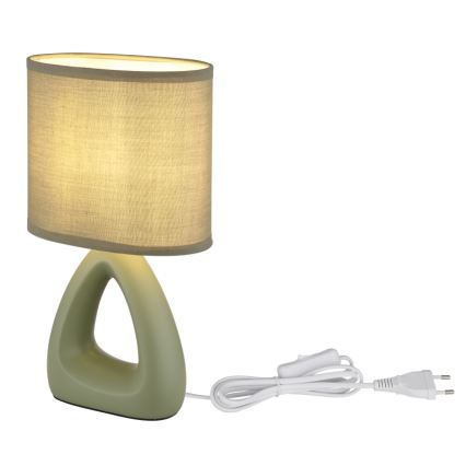 Globo - Stolná lampa 1xE14/40W/230V zelená