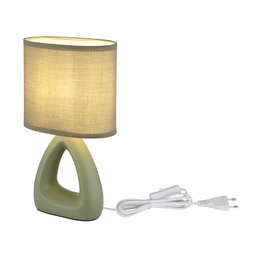 Globo - Stolná lampa 1xE14/40W/230V zelená