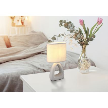 Globo - Stolná lampa 1xE14/40W/230V šedá