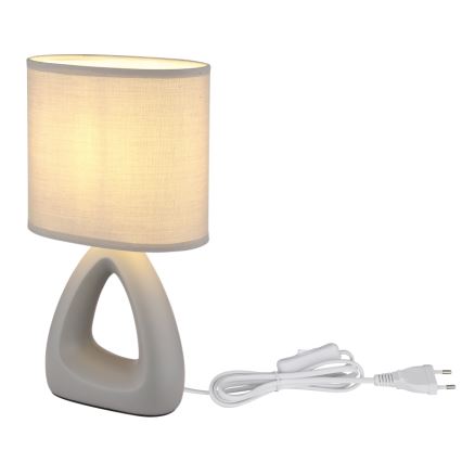 Globo - Stolná lampa 1xE14/40W/230V šedá